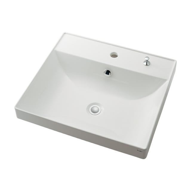 カクダイ　角型洗面器　Luju　【品番：493-182H】