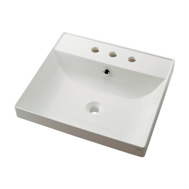 カクダイ　角型洗面器　Luju　【品番：493-183】