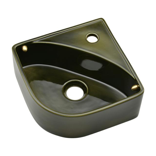 カクダイ　壁掛手洗器　茶　【品番：493-233-GR】