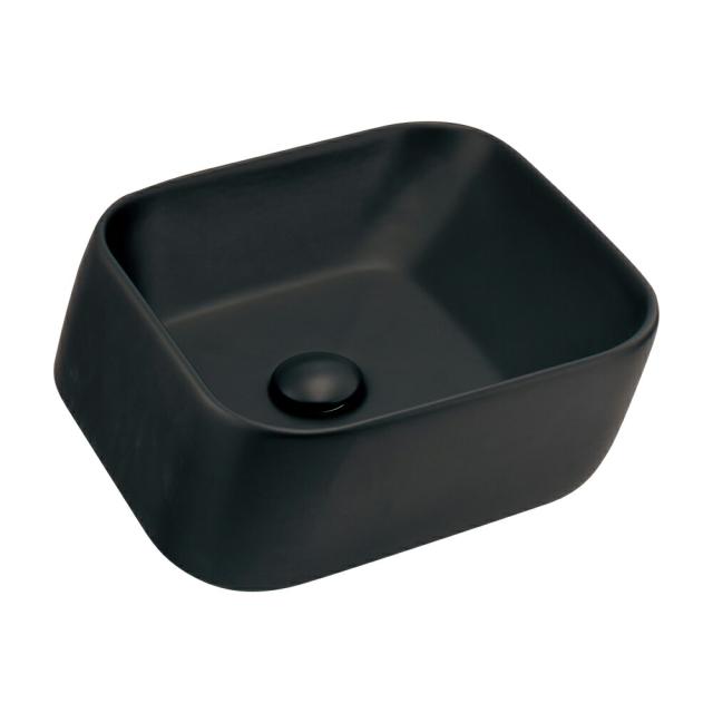 カクダイ 角型幼児用便器器 つや消し黒いこと Luju 【品番：493-239-D】