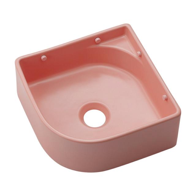 カクダイ　壁掛手洗器　フロストピーチ　chouchou　【品番：493-244-P】