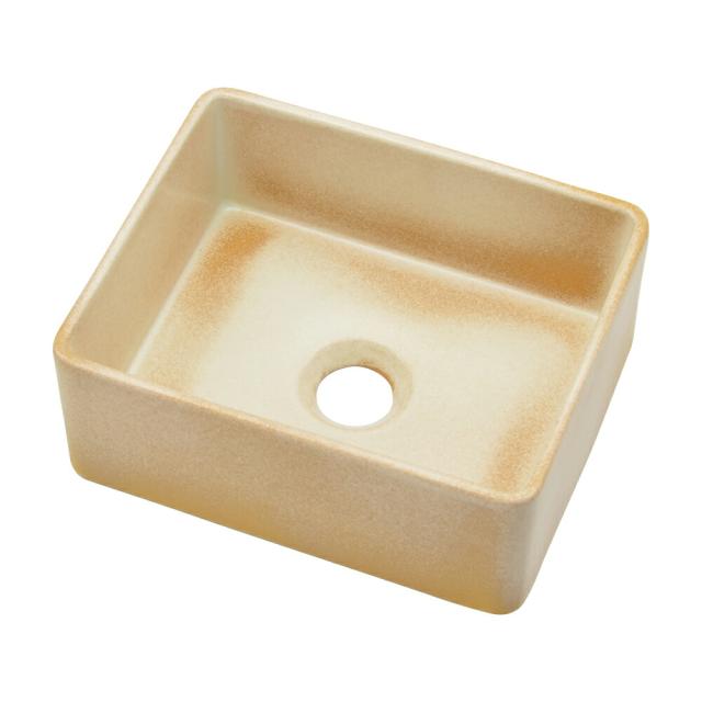 カクダイ　角型手洗器　江　【品番：493-249-W】