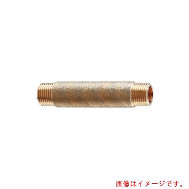 カクダイ　ＫＡＫＵＤＡＩ　砲金長ニップル　２５　【品番：616-608-150】