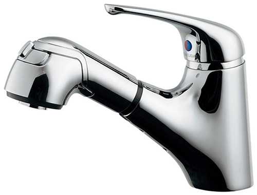 カクダイ　シングルレバー引出し混合栓　一般地用　【品番：184-022】の通販は