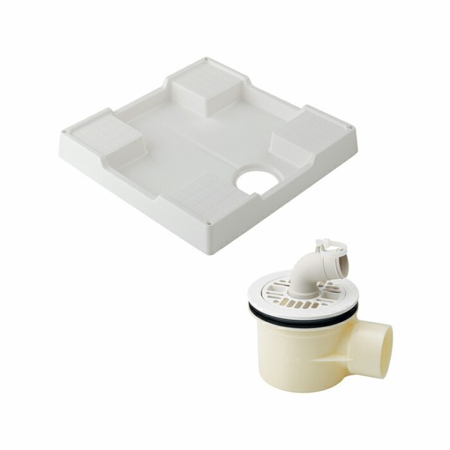 カクダイ GAONA これエエやん 洗濯機用防水パン横引トラップセット 【品番:GA-LF041】の通販は