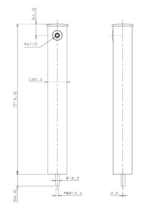 カクダイ　庭園水栓柱（陶器）　【品番：624-196】_2