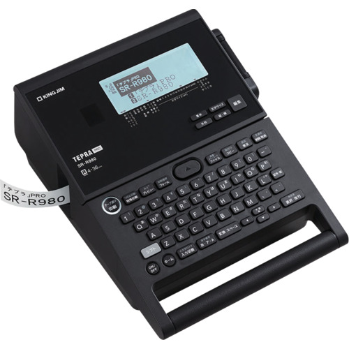 キングジム（KING JIM）　ラベルライタ?「テプラ」ＰＲＯ　クロ　【品番：SR-R980】