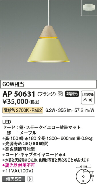 コイズミ照明　ペンダント　【品番：AP50631】_1