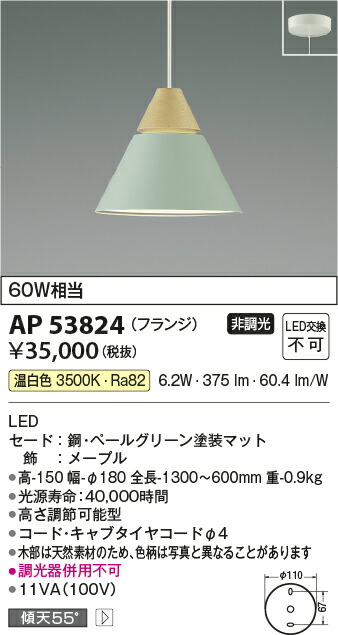 コイズミ照明　ペンダント　【品番：AP53824】_1