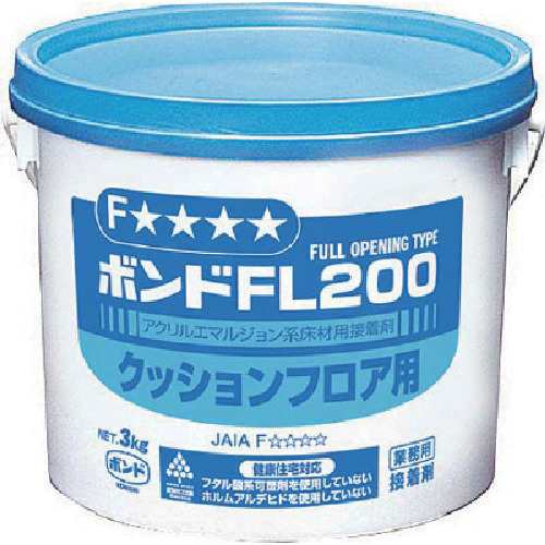 コニシ　ボンド FL200 クッションフロア用 3kg 6個入　【品番：#40447】