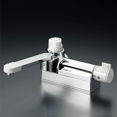 KVK　デッキ形定量止水付サーモスタット式混合栓　一般地用　【品番：KM298G】