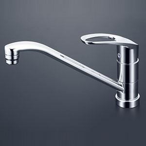 KVK　流し台用シングルレバー式混合栓・吐水口回転規制120°　寒冷地用　【品番：KM5011ZTV12】