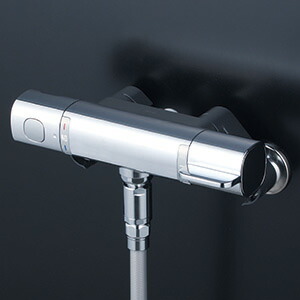 KVK　サーモスタット式シャワー（シャワー専用型）メッキワンストップヘッド　【品番：FTB100KPSFT】