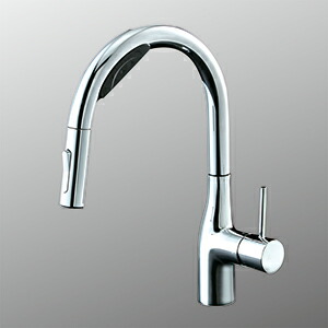 KVK　ビルトイン浄水器用シングルシャワー付混合栓（Wセンサー） 電池　【品番：KM6092DSCEC】
