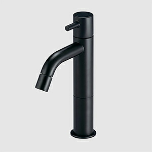 KVK　立水栓（単水栓）ロングボディ マットブラック　【品番：LFK612X-110M5】