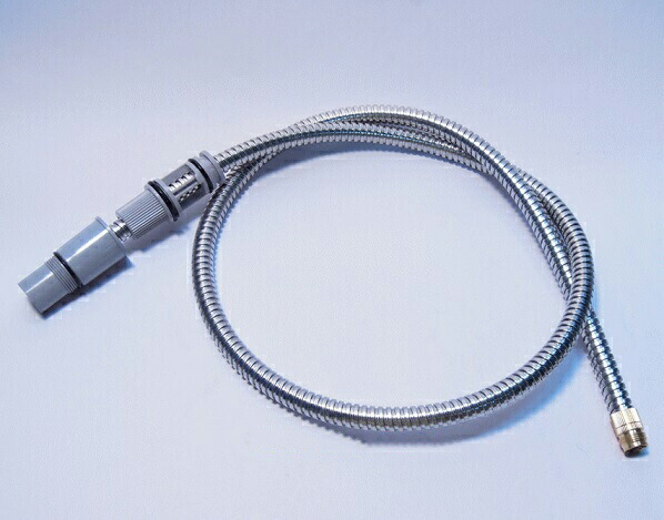KVK　キッチン用シャワーホース  グレー 1.15m　【品番：Z413279】