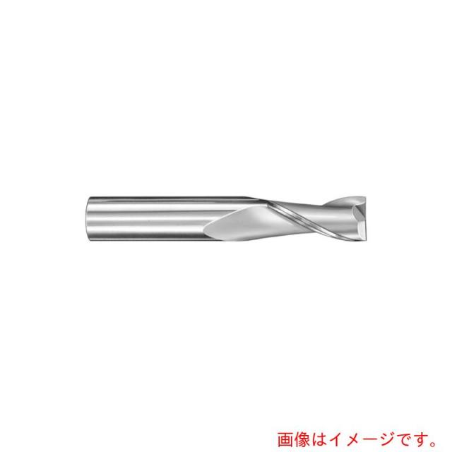 京セラ　２枚刃　スクエアエンドミル　標準　ミリ仕様　３Ｍ（コーティングなし）　【品番：40381】