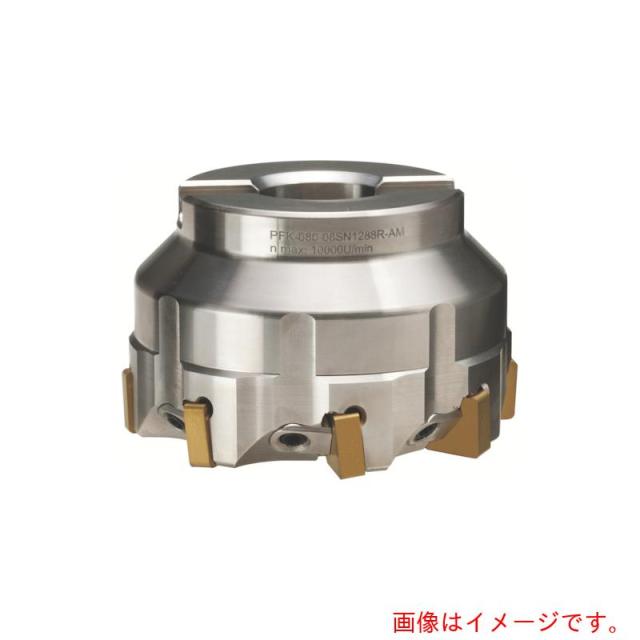 京セラ　ミーリング用カッタ　ＳＰＫセラミック　ＰＦＫ　ミリ仕様　【品番：PFK-080-08SN1288R-AM】