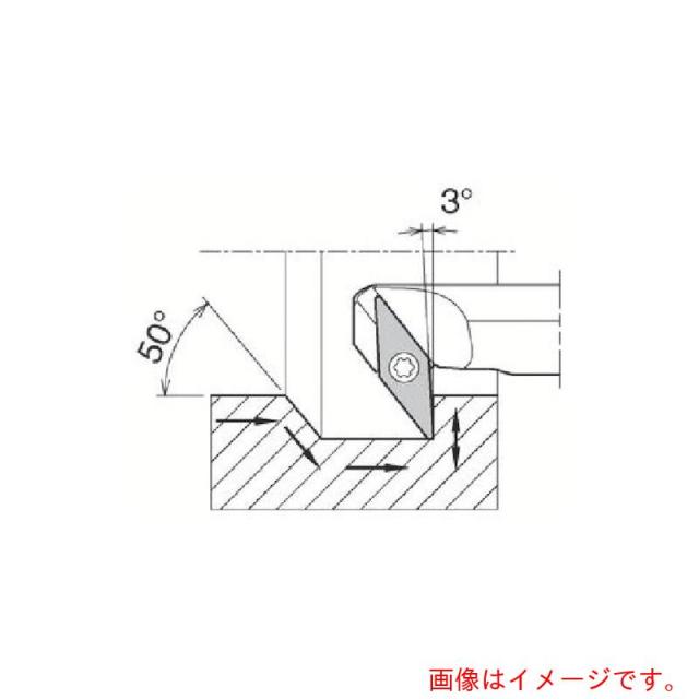 京セラ　引き加工用鋼バー　Ｓ−ＳＶＺＣ（Ｂ）−Ａ　【品番：S12M-SVZCL08-16A】