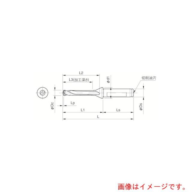 京セラ　マジックドリル用ホルダ　ＳＦ−ＤＲＣ　加工深さ５×ＤＣ　【品番：SF20-DRC160M-5】