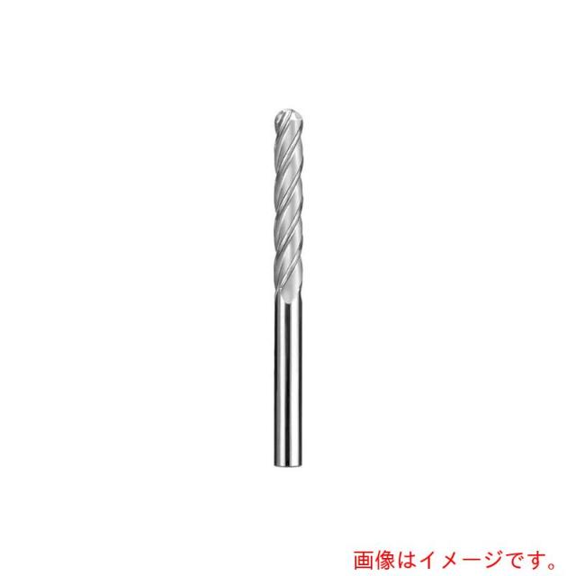 京セラ　４枚刃ボールエンドミル　ミリ仕様　１ＸＬＭＢ（ノンコーティング）　【品番：43176】