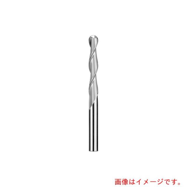 京セラ　２枚刃ボールエンドミル　ミリ仕様　３ＸＬＭＢ（ノンコーティング）　【品番：43366】