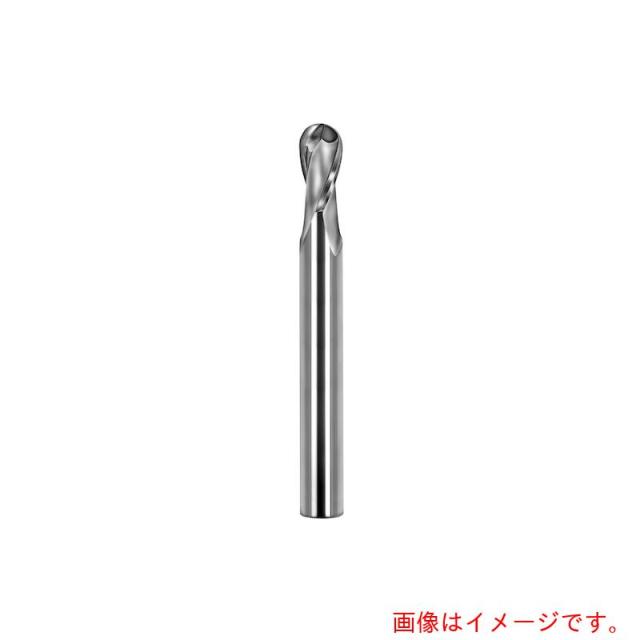京セラ　２枚刃　ボールエンドミル　ロングリーチ　ミリ仕様　５９ＭＢ（コーティングなし）　【品番：43905】
