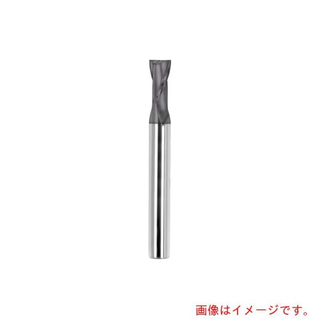 京セラ　２枚刃スクエアエンドミル　ロングリーチ　ミリ仕様　５９Ｍ（ＡｌＴｉＮコーティング）　【品番：43957】