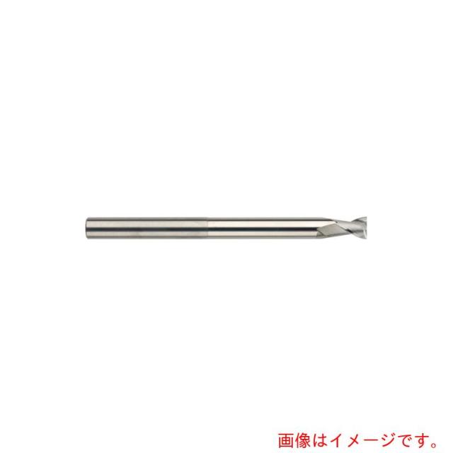 京セラ　２枚刃　非鉄金属用スクエアエンドミル　ロングリーチ　ミリ仕様　４７ＭＬ（コーティングなし）　【品番：44563】 16,986円