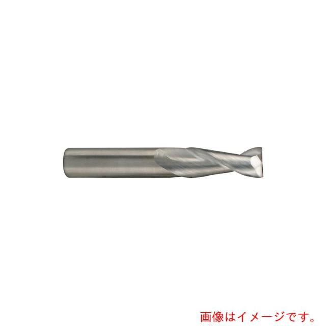 京セラ　２枚刃　非鉄金属用スクエアエンドミル　ミリ仕様　４７Ｍ（ＴｉＢ２コーティング）　【品番：44591】