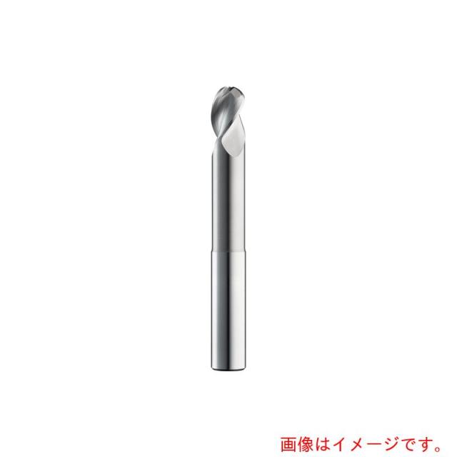 京セラ　３枚刃ボールエンドミル　ミリ仕様　４３ＭＢ（ＴｉＢ２コーティング）ＰＯＬＩＳＨＥＤ　ＦＬＵＴＥ　【品番：44923】