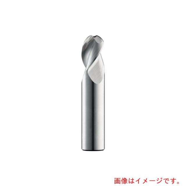 京セラ　３枚刃ボールエンドミル　ミリ仕様　４３ＭＢ（ＴｉＢ２コーティング）ＰＯＬＩＳＨＥＤ　ＦＬＵＴＥ　【品番：44934】