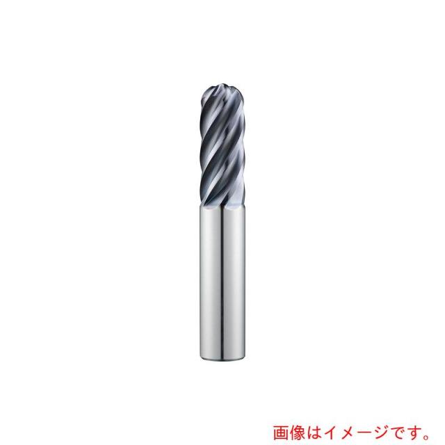 京セラ　６枚刃ボールエンドミル　ミリ仕様　５１ＭＢ（ＴＸコーティング）　【品番：45206】