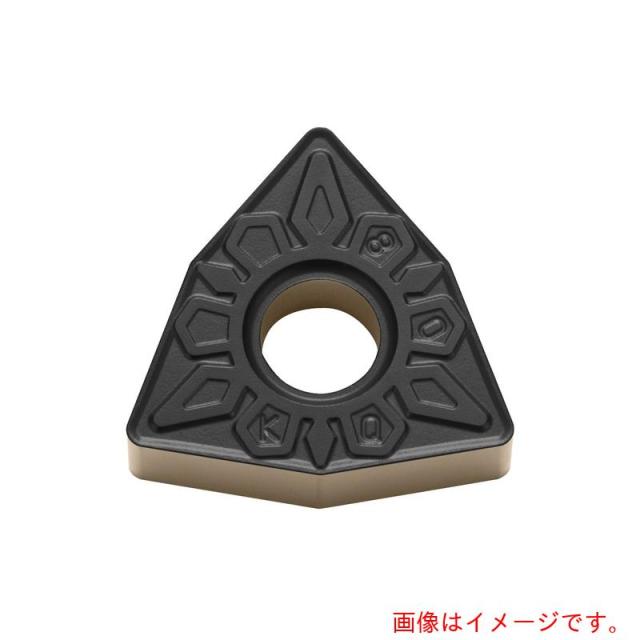 【メール便対応】京セラ　旋削加工用チップ　ＣＶＤコーティング　ＣＡ４１５Ｋ　10個入り　【品番：WNMG080412KQ】