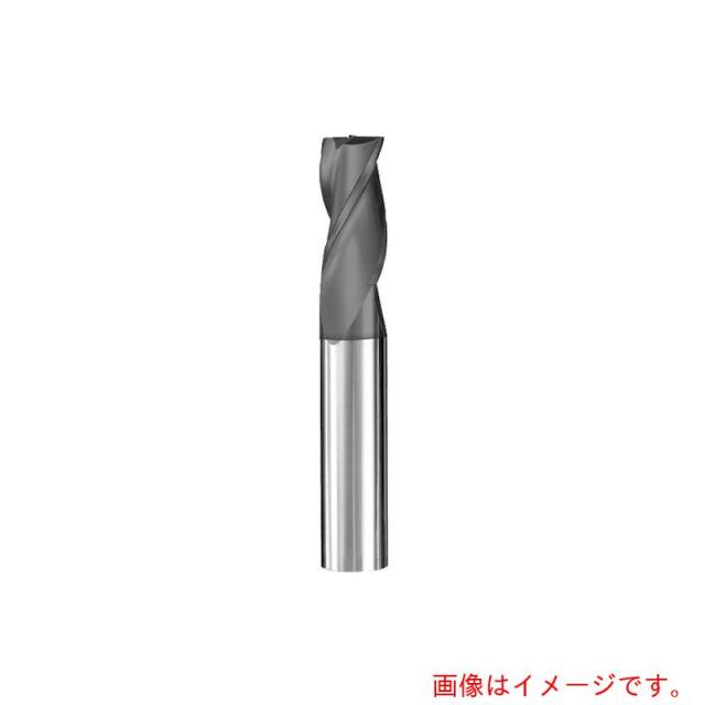 京セラ　３枚刃　スクエアエンドミル　標準　ミリ仕様　５Ｍ（ＡｌＴｉＮコーティング）　【品番：48814】