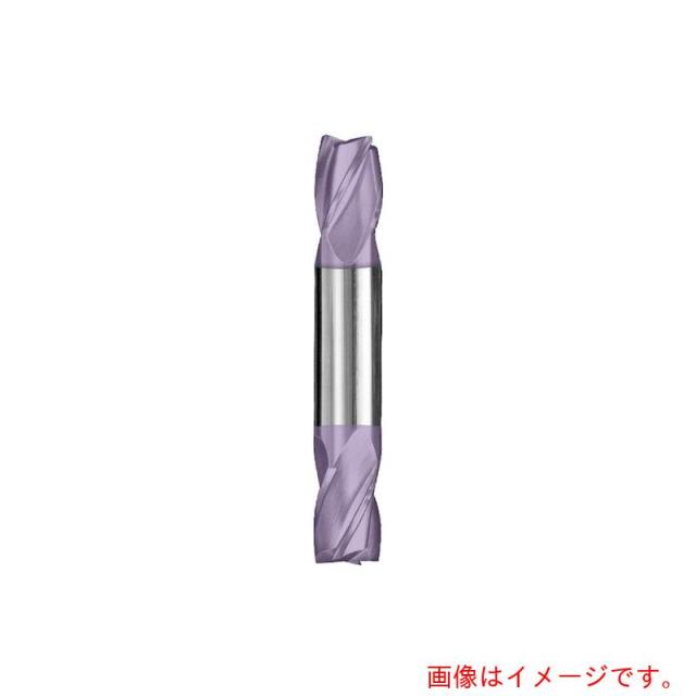 京セラ　４枚刃　ダブルエンド　スクエアエンドミル　ショート　ミリ仕様　１４Ｍ（ＴｉＣＮコーティング）　【品番：48910】