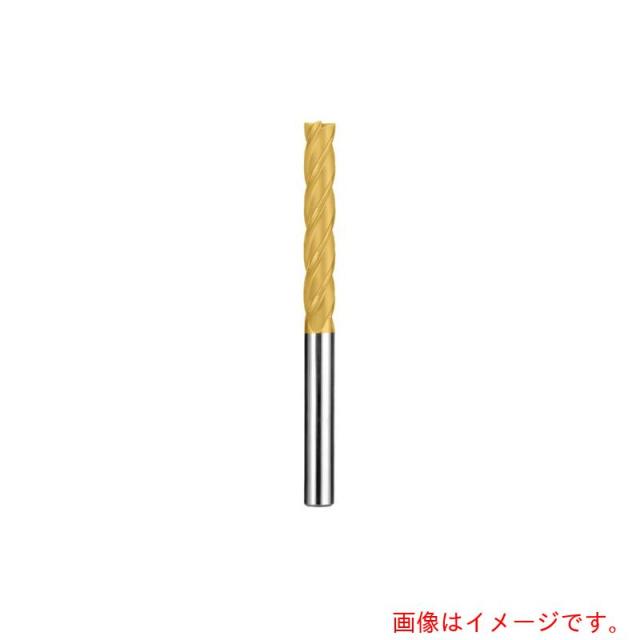 京セラ　４枚刃スクエアエンドミル　ミリ仕様　１ＸＬＭ（ＴｉＮコーティング）　【品番：49390】
