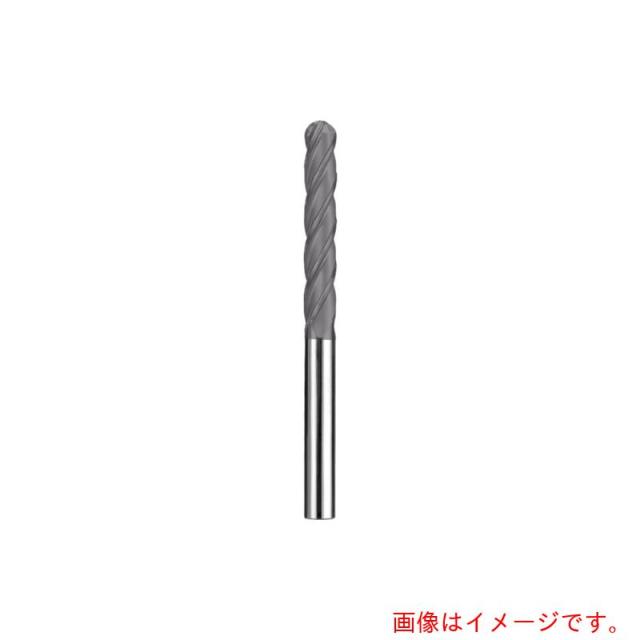京セラ　４枚刃ボールエンドミル　ミリ仕様　１ＸＬＭＢ（ＡｌＴｉＮコーティング）　【品番：49540】
