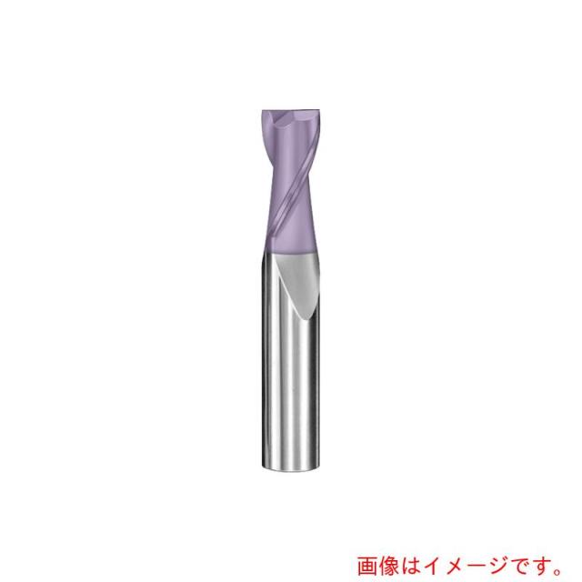 京セラ　２枚刃高性能スクエアエンドミル　ミリ仕様　５２Ｍ（ＴｉＣＮコーティング）　【品番：49837】