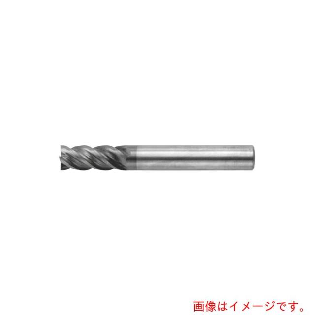 【メール便対応】京セラ　超硬スクエアエンドミル　コーナランド付きエンドミル　４ＭＦＫ　刃径８ｍｍ　刃長１９ｍｍ　全長７０ｍｍ　シャンク径８ｍｍ　【品番：4MFK080-190】