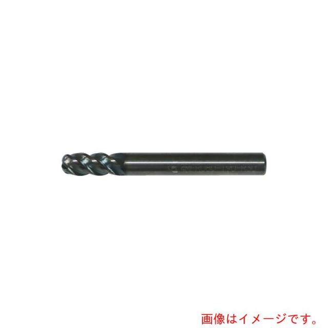 【メール便対応】京セラ　ラジアスエンドミル　４ＭＦＲ　刃径８ｍｍ　刃長１９ｍｍ　全長７０ｍｍ　シャンク径８ｍｍ　【品番：4MFR080-190-R03】