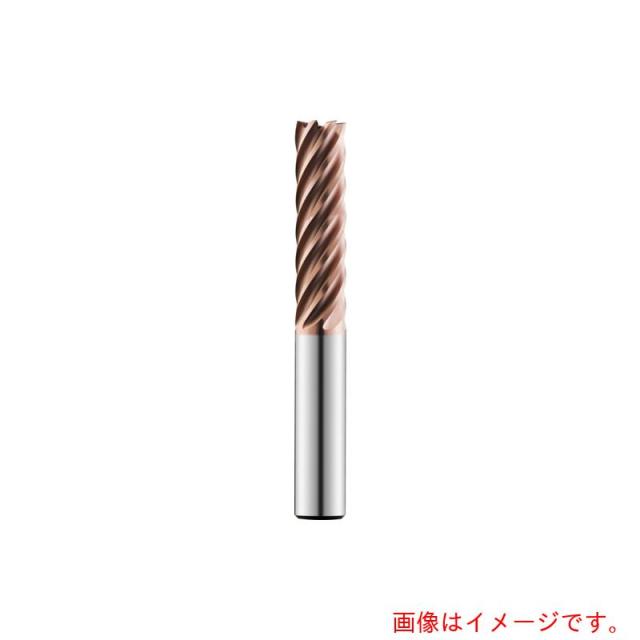 京セラ　７枚刃スクエアエンドミル　７７Ｍ（ＴＭコーティング）チップブレーカーなし　【品番：74445】