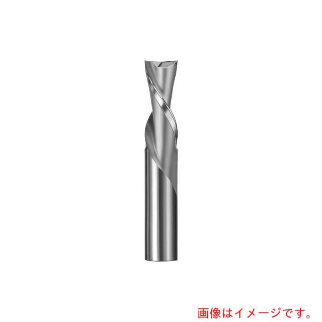 京セラ　２枚刃ダウンカットルータ　ミリ仕様　２２Ｍ（ノンコーティング）　【品番：91137】