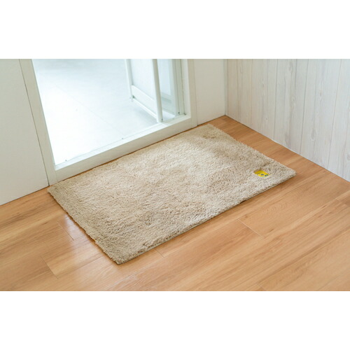 オカ　ルックス　業務用バスマット乾度良好Ａｇ＋　６０×９０ｃｍ　ベージュ　【品番：66375】_4