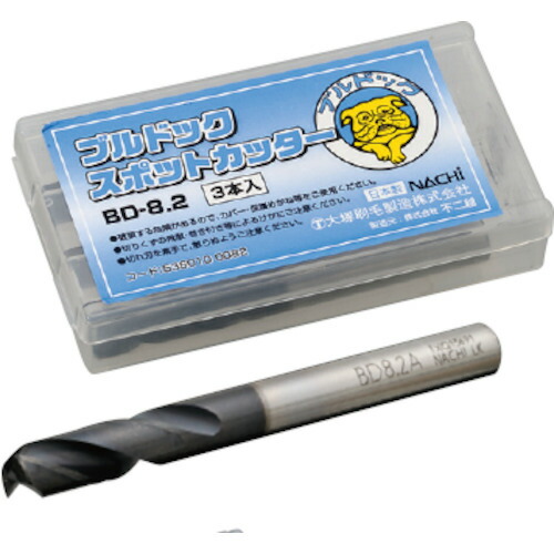 大塚刷毛製造　ブルドック　スポットカッター　ＢＤ?８．２Ｘ８０　（３本入）　【品番：5360100082】 18,887円