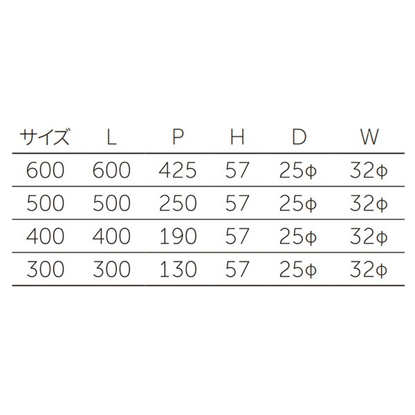 MARUKI　シラキウッド丸棒座付取手（25φ） 寸法500　【2個】　【品番：W-49】_2