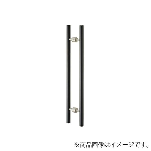 MARUKI　クロウッド丸棒ハンドル25φ（両面） 寸法400　【品番：W-2200】