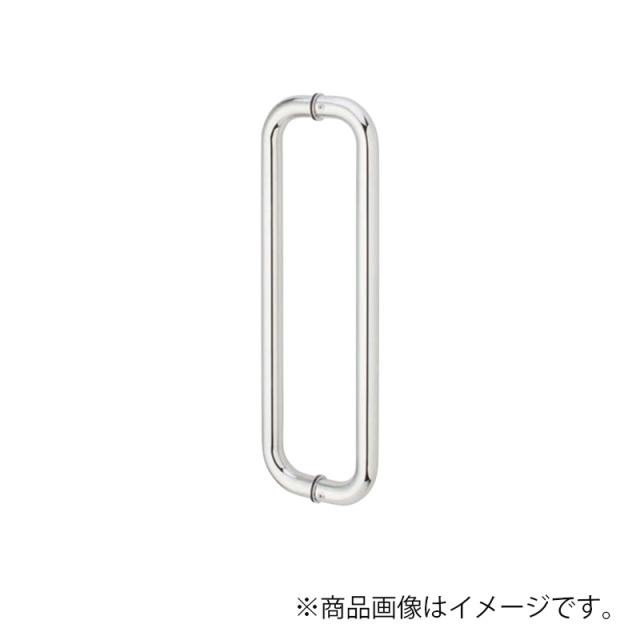 MARUKI　O型ハンドル（25φ） 寸法450　鏡面クローム　【品番：G-470】