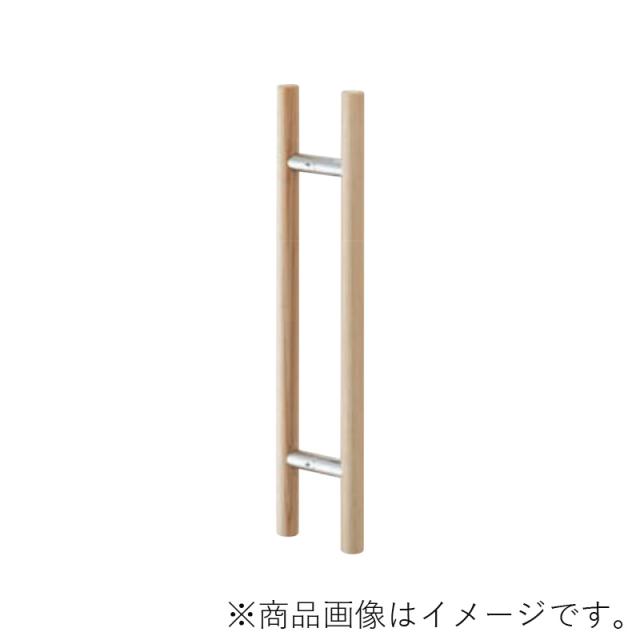 MARUKI　MARIX　ドアハンドル（25φ）（両面） 金具：クローム 寸法300　クリアー　【品番：MDW-100】