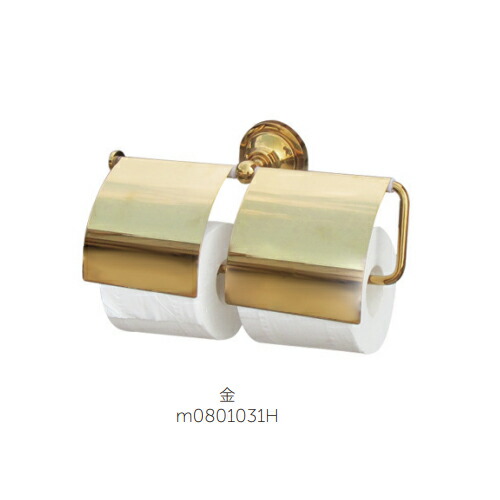 MARUKI　ペーパーホルダー 　金　【品番：m0801031H】